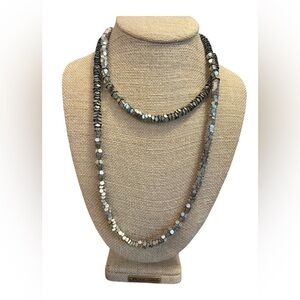 Chico’s VTG Silver Chain-Link Necklace